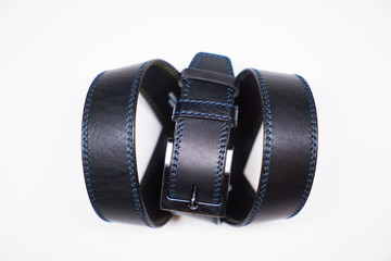 black belt / men's leather belt