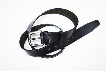 black belt / men's leather belt