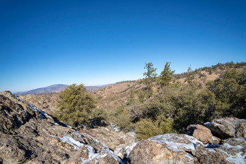 view of mountains