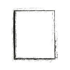 vector brush strokes circles of paint on white background. Ink hand drawn paint brush circle. Logo, label design element vector illustration. Black abstract circle. Frame.