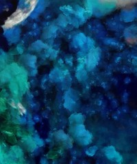 Detailed close-up grunge abstract background. Dry brush strokes hand drawn oil painting on canvas texture. Creative pattern for graphic work, web design or wallpaper. Can be use as vintage print.