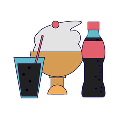 Delicious food concept