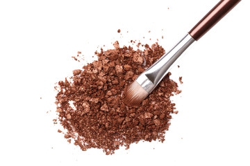 Crushed bronze eye shadow