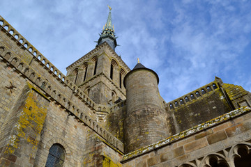 old church on the island of Saint Michel