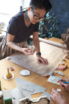 Designer decorating kraft paper