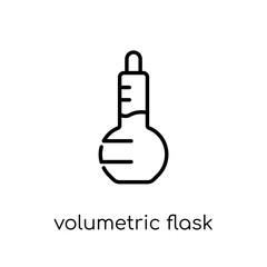 Volumetric flask icon from Science collection.