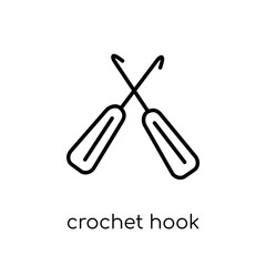 crochet hook icon from Sew collection.