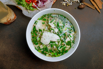 Vietnamese soup Pho GA