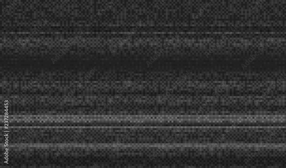 Poster glitch texture pixel noise. test tv screen digital vhs background. error computer video. abstract bl