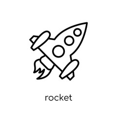 Rocket icon from collection.