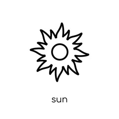 Sun icon from collection.