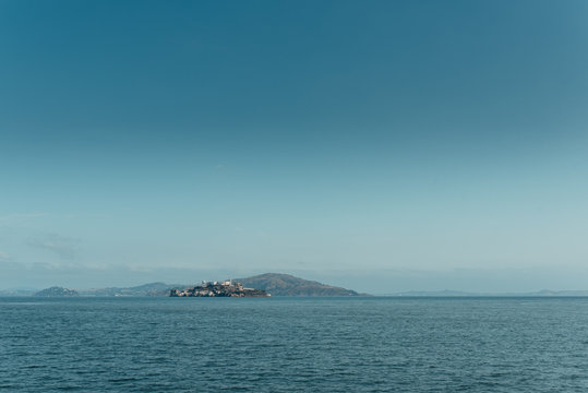 Island of Alcatraz in San Francisco