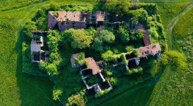 Ruined house