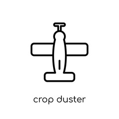 crop duster icon from Transportation collection.