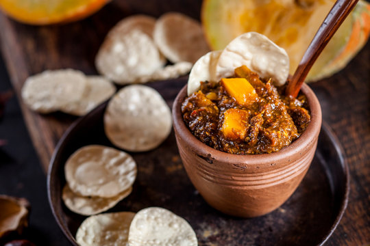 Pumpkin chutney