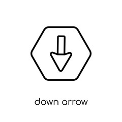 Down arrow icon from collection.