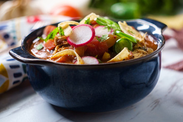 Mexican Chicken Tortilla Soup