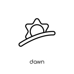 Dawn icon from Weather collection.