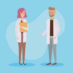 doctors couple avatars characters