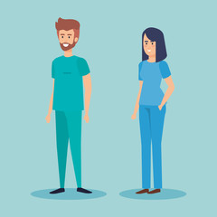 doctors couple avatars characters