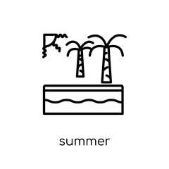 Summer icon from collection.
