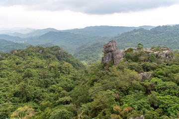 Fototapeta na wymiar Beautiful landscape at Masungi Georeserve, Rizal
