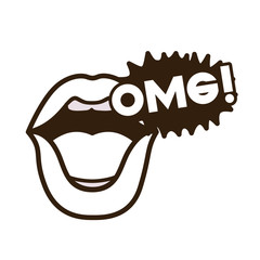 lips saying omg avatar character