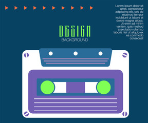 Cover design for brochure,booklet,flyer etc. Retro geometric poster