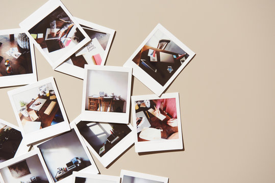 Instant pictures of workplace