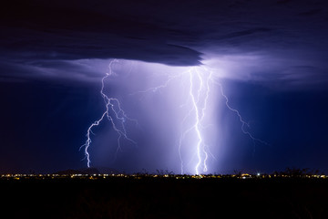 Lightning bolt storm