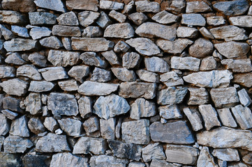 Brick and stone walls