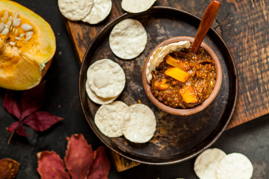 Pumpkin chutney