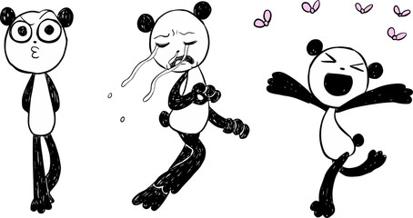 stretch panda random © Pittaya