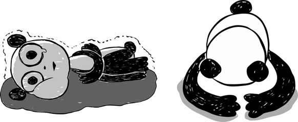 stretch panda random © Pittaya