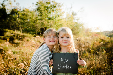 big sister announcement