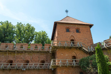 Mury obronne Zamek we Fromborku, Polska © Ewa Cieszyńska