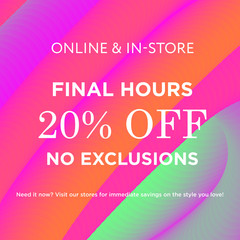 Sale web banners template