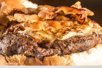 Sanduiche Delicioso Hamburguer Caseiro