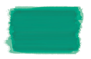watercolor square shape illustration (green)