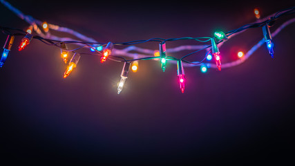 Christmas lights  background