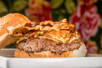 Sanduiche Delicioso Hamburguer Caseiro