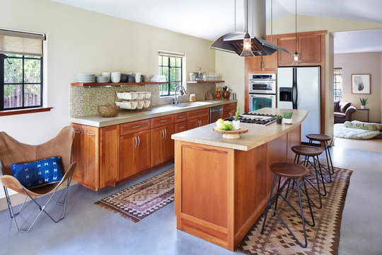 Kitchen in modern design home