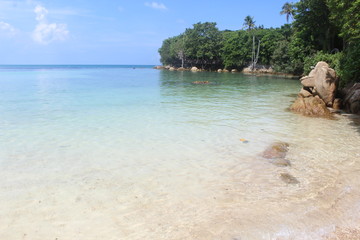tropical beach in thailand