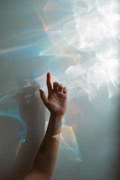 morning color light waves