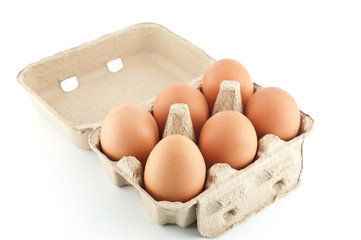 eggs in a carton