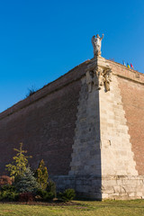 An Angel Guarding A Section of the Fortifications of Alba Iulia