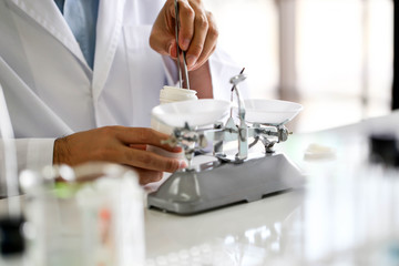 Set of Chemical tube development and pharmacy in laboratory,biochemistry and research technology concept.