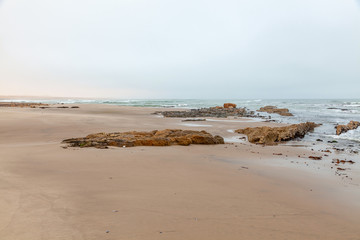 Cape fur Seal colony at Cape Cross, Namibia, breading season.