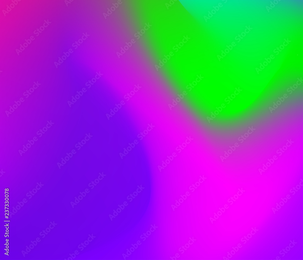 Wall mural colorful geometric background. fluid shapes composition. gradient mesh background in bright colors. 