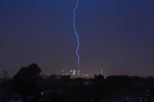 Lightning Strike New York 